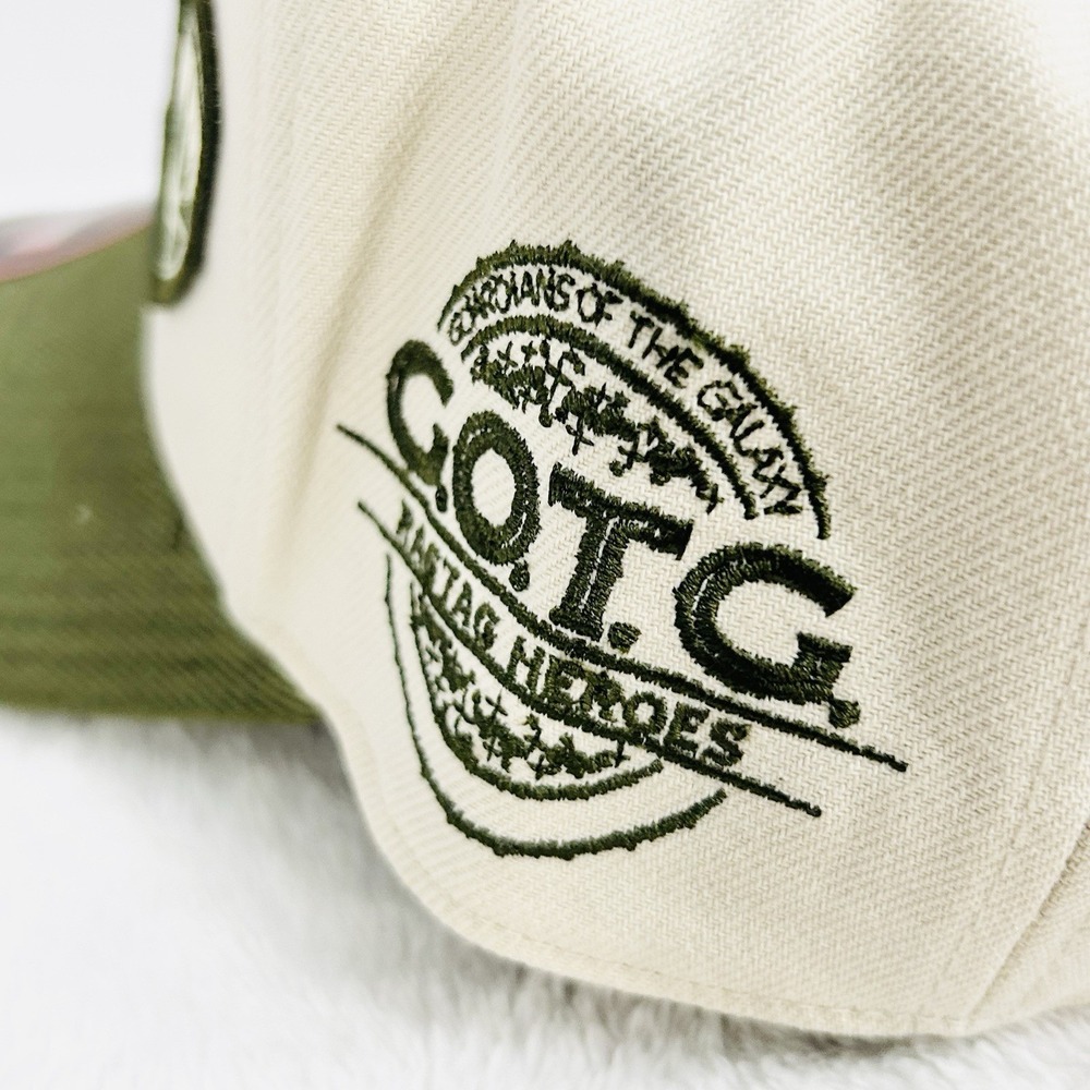 Groot Guardians of the Galaxy Marvel 2-Tone A-Frame Hat Cap Snapback Adjustable - Picture 6 of 7